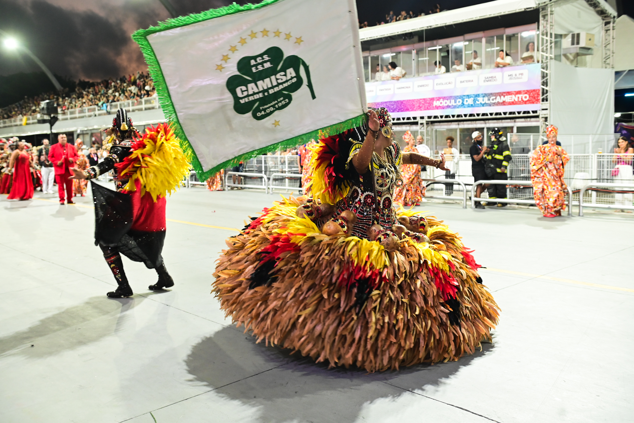 Camisa Verde e Branco (Desfile26)