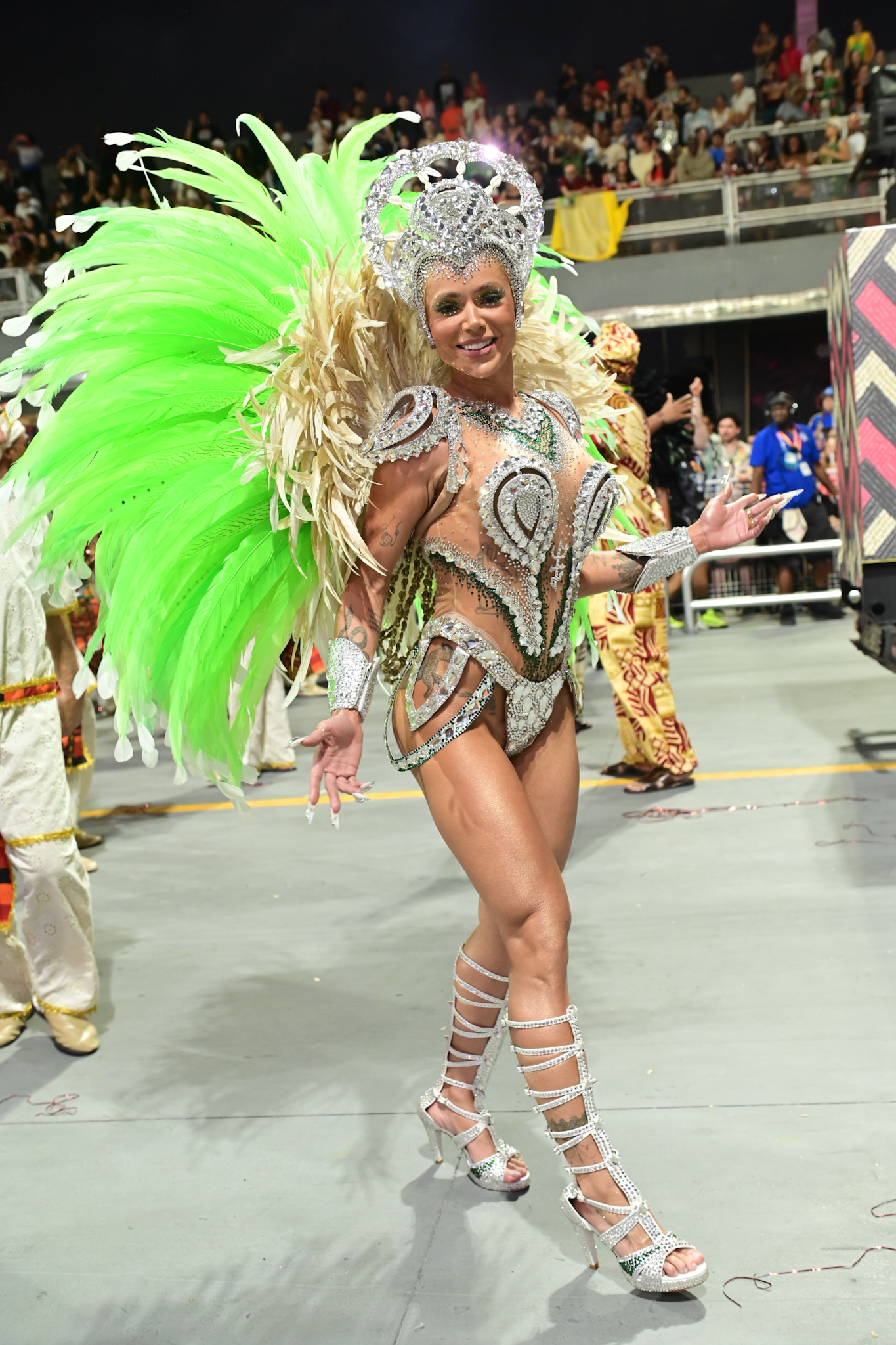 Camisa Verde e Branco (Desfile26)